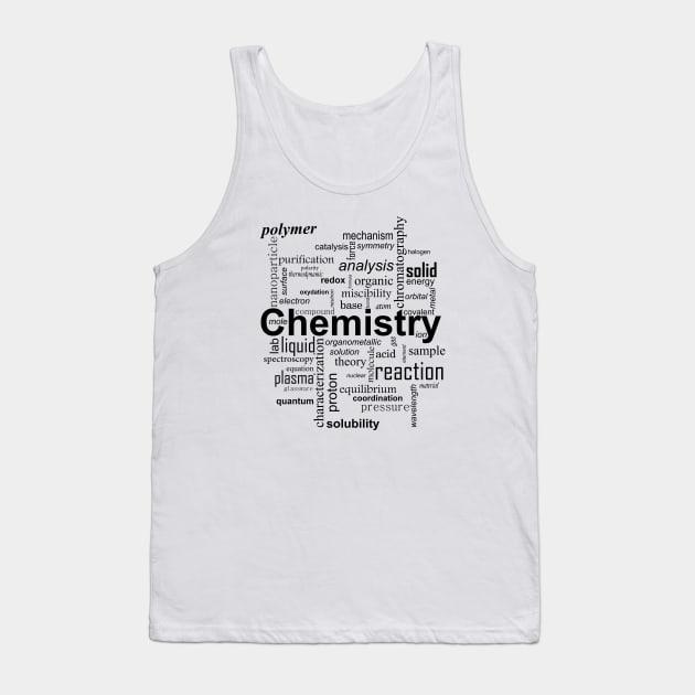 Chemistry Tank Top by Polyart